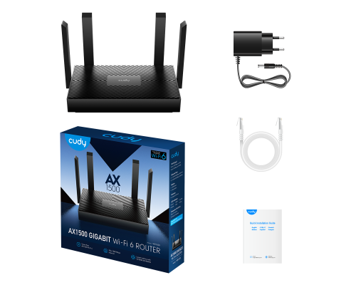 Cudy WR1500 AX1500 Gigabit Wi-Fi 6 Mesh Router