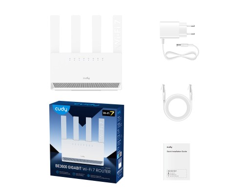 Cudy WR3600E BE3600 Gigabit Wi-Fi 7 Mesh Router