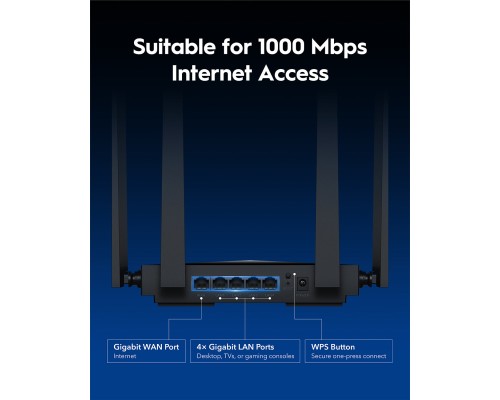 Cudy WR3600 BE3600 Gigabit Wi-Fi 7 Mesh Router