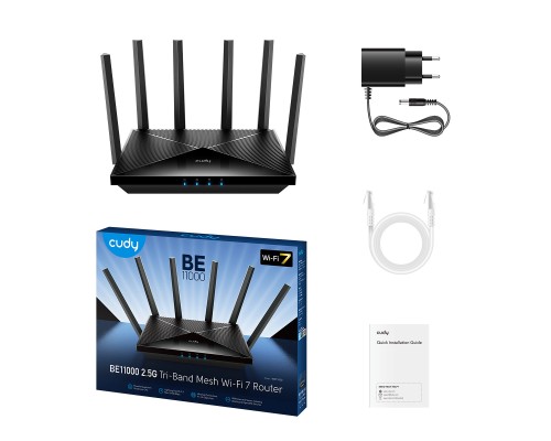 Cudy WR6500H BE6500 2.5G  Wi-Fi 7 Mesh Router