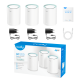 Cudy M1300 (2-Pack) AC1200 Wi-Fi Gigabit Mesh Solution