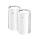 Cudy M11000 (2-Pack) BE11000 2.5G Tri-Band Wi-Fi 7 Mesh Solution