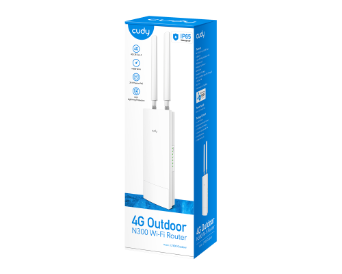 Cudy LT400 Outdoor 4G LTE Cat 4 N300 Wi-Fi Router