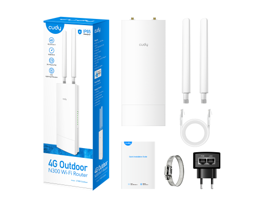 Cudy LT400 Outdoor 4G LTE Cat 4 N300 Wi-Fi Router