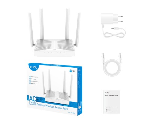 Cudy AP1300D AC1300 Wireless Desktop Access Point