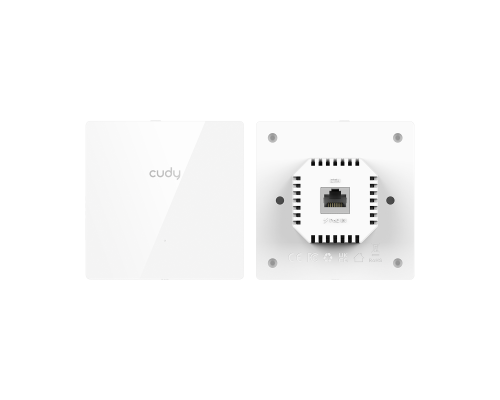 Cudy AP3000E Wall AX3000 Gigabit Wall-Plate Wi-Fi 6 Access Point, 86x86mm