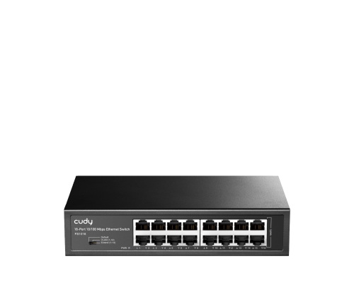 Cudy FS1016  16-Port 10/100 Mbps Metal Switch