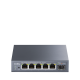 Cudy GS105ES1 5-Port Gigabit Light Managed Switch with 1 SFP