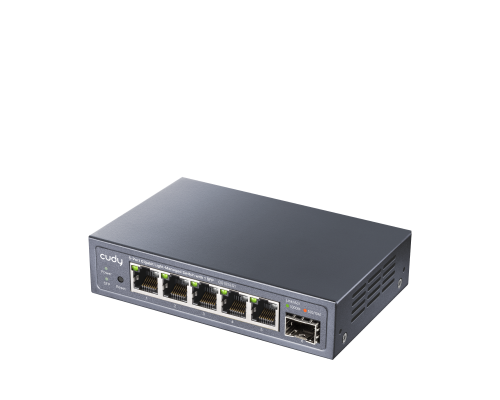 Cudy GS105ES1 5-Port Gigabit Light Managed Switch with 1 SFP