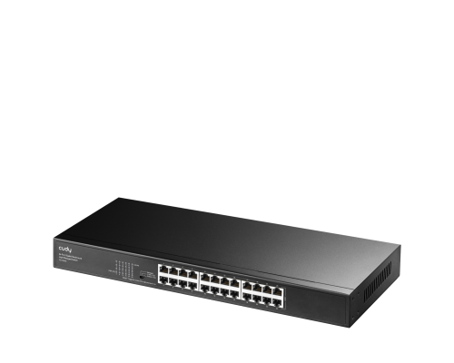 Cudy GS1024E 24-Port Gigabit Rackmount Light Managed Switch
