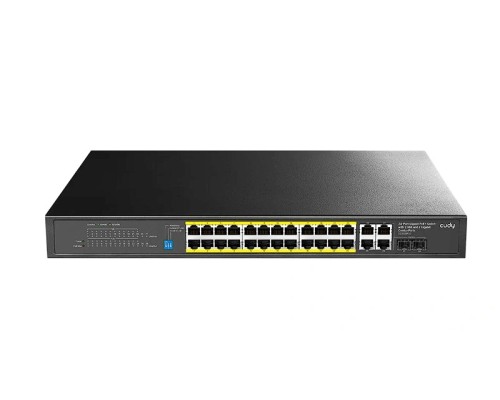 Cudy GS1028ES2 26-Port Gigabit Light Managed Switch with 2 Combo Ports