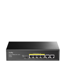 Cudy FS1006P 6-Port 10/100M PoE+ Switch 65W
