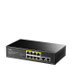 Cudy FS1010PG 8-Port 10/100M PoE+ Switch with 2 Gigabit Uplink Ports 120W