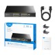 Cudy FS1018PS1 16-Port 10/100M PoE+ Switch with 2 Gigabit Uplink and 1 SFP Port  200W