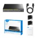 Cudy FS1026PS1 24-Port 10/100M PoE+ Switch with 2 Gigabit Port+ 1SFP 300W