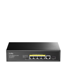 Cudy GS1005PTS1 5-Port Gigabit PoE+ Switch with 1 SFP Port 120W