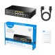 Cudy GS1010P 8-Port Gigabit PoE+ Switch with 2 Gigabit Uplink Ports 120W