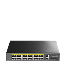 Cudy GS1026PS2 24-Port Gigabit PoE+ Switch with 2 Uplink Gigabit Ports and 2 Gigabit SFP Slots 300W