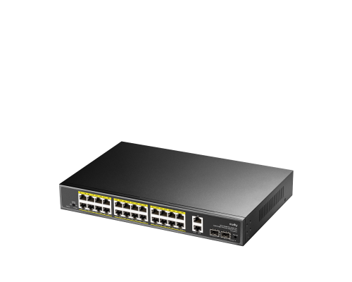 Cudy GS1026PS2 24-Port Gigabit PoE+ Switch with 2 Uplink Gigabit Ports and 2 Gigabit SFP Slots 300W