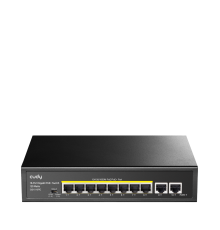 Cudy GS1010PE 8-Port Gigabit PoE+ Switch with 2 Gigabit Uplink Ports 120W