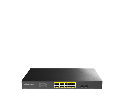Cudy GS1016EPS2 16-Port Gigabit Light Managed PoE+ Switch with 2 SFP 200W