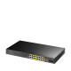 Cudy GS2018PS2-200W 16-Port Layer 2 Managed Gigabit PoE+ Switch with 2 Uplink Gigabit Ports and 2 Gigabit SFP Slots, 200W
