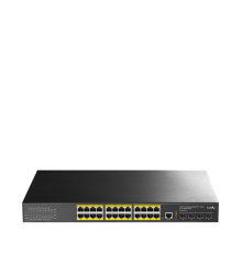 Cudy GS5024PS4-400W 24-Port Layer 3 Managed Gigabit PoE+ Switch with 4 10G SFP Slots, 400W