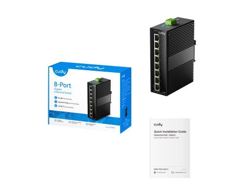 Cudy IG1008 8-Port Gigabit Industrial Switch
