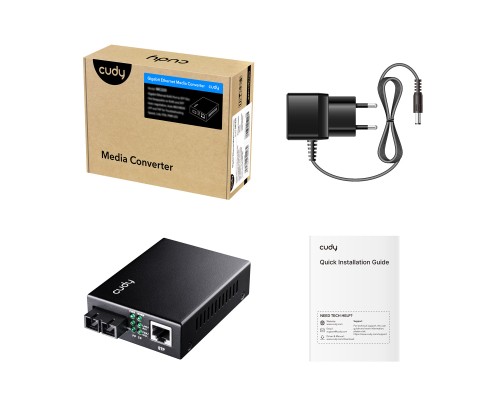 Cudy MC100GMA-05 10/100/1000M Gigabit Ethernet Media Converter