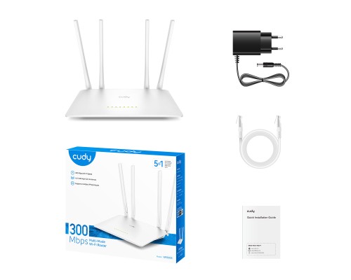 Cudy WR300S N300 Wi-Fi Router