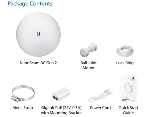 Ubiquiti NanoBeam 5AC Gen2